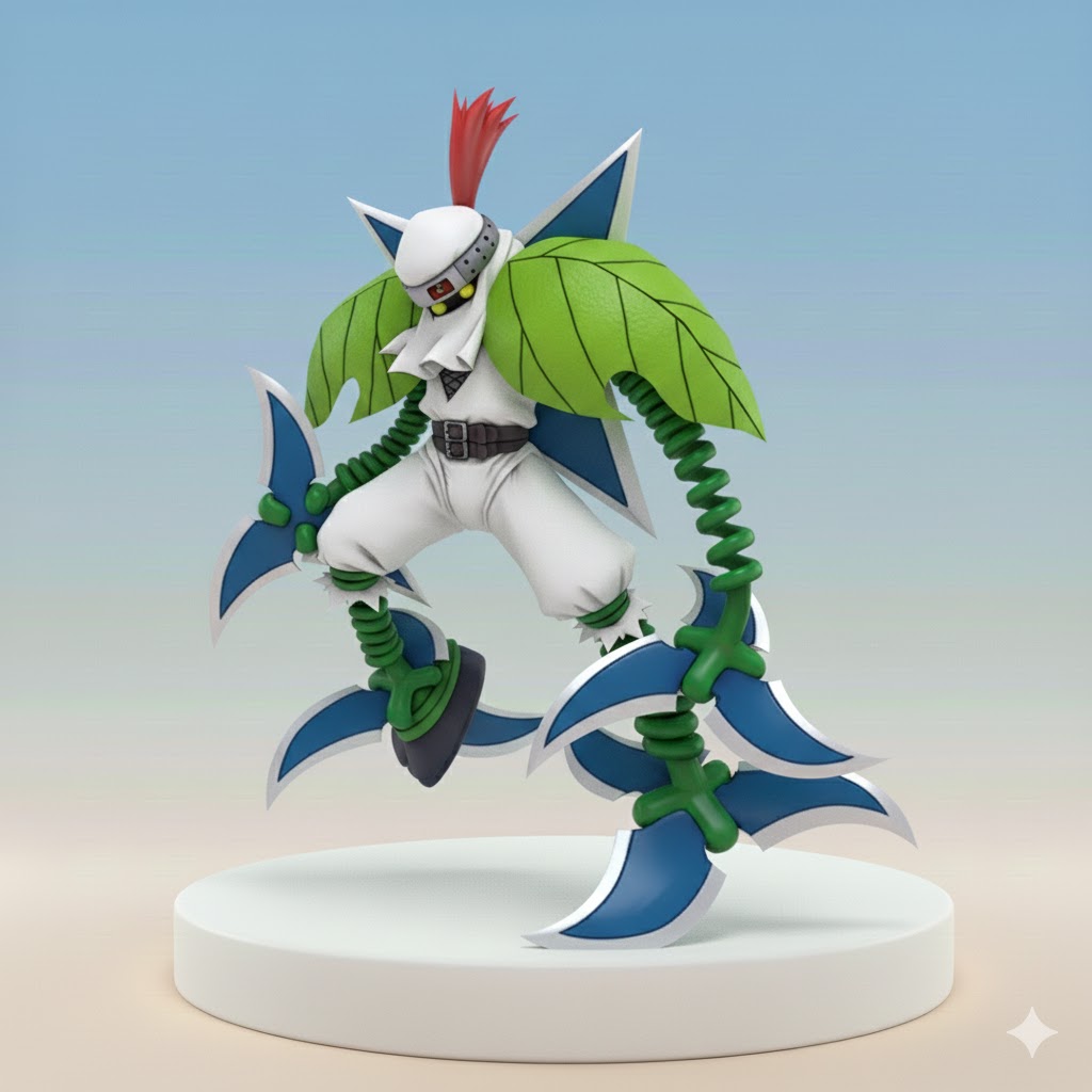 Shurimon Digimon Creature Model