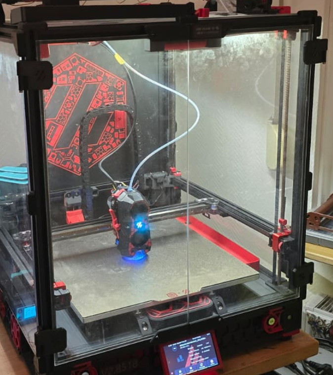 Voron 2.4 270° Front Panel Hinge - Removable (support thicker foam)