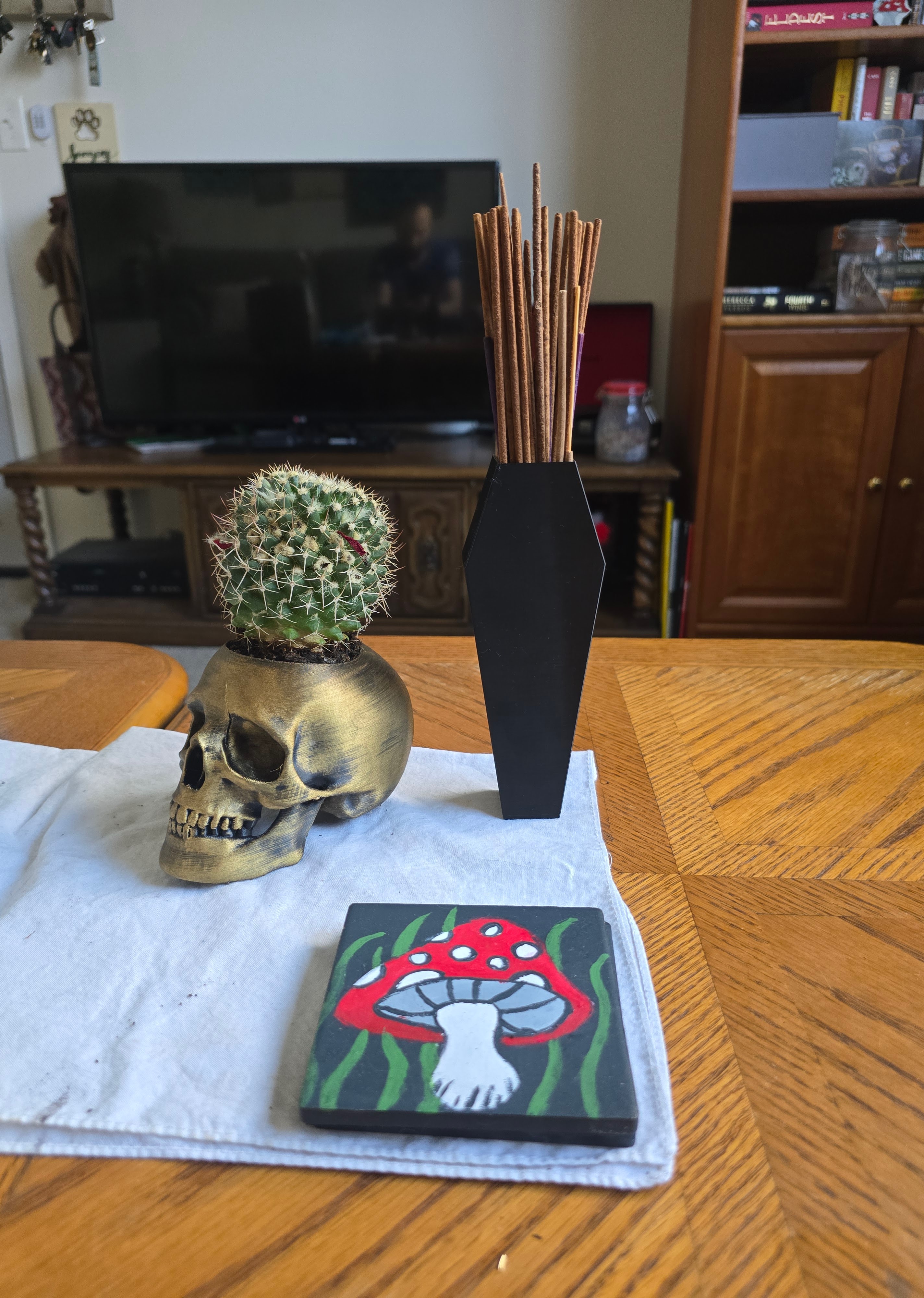 Coffin Vase / Incense Holders