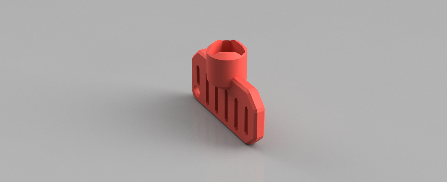 Triangular switchboard cabinet key