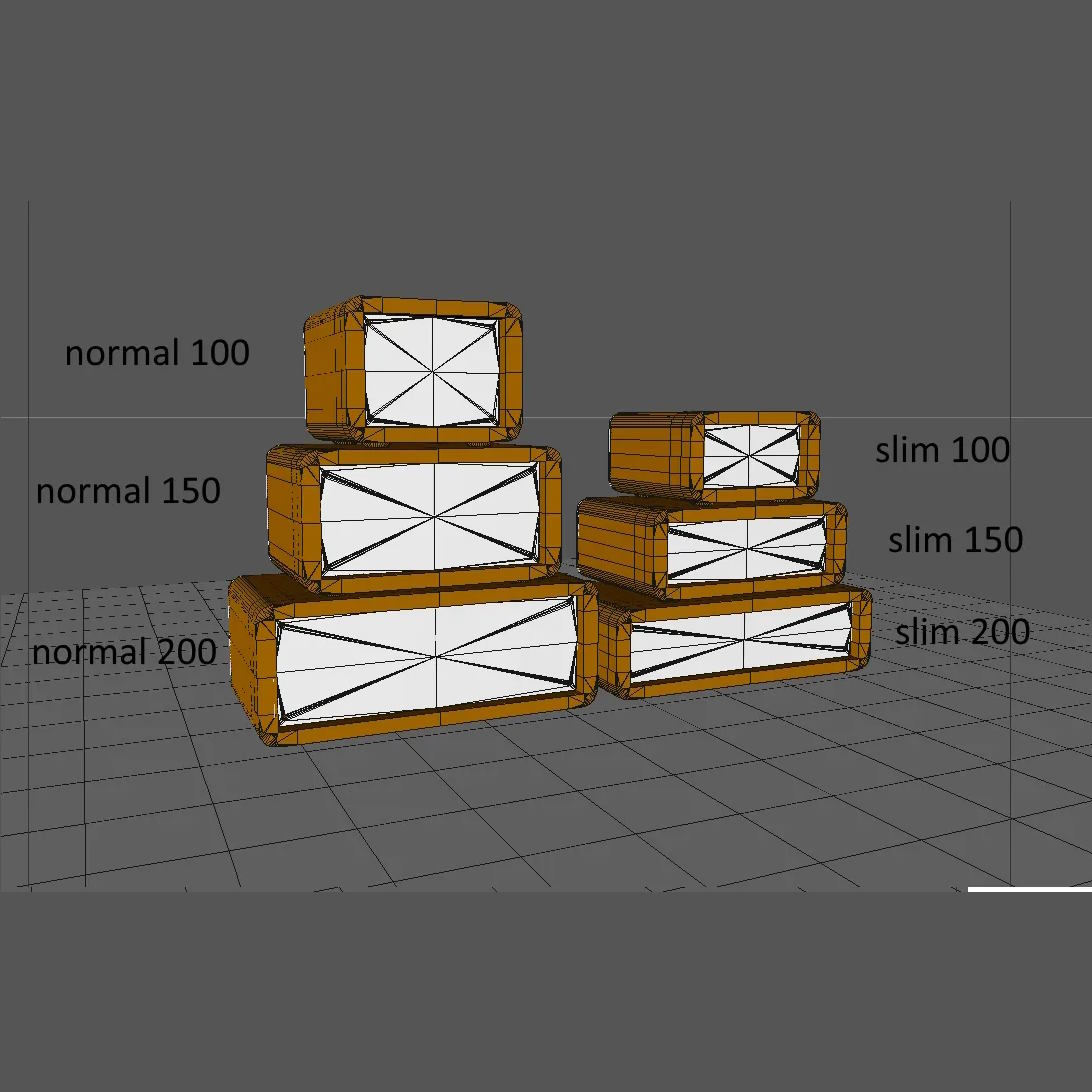 Miniatura 2 do modelo 3D Electronics Project Box Collection