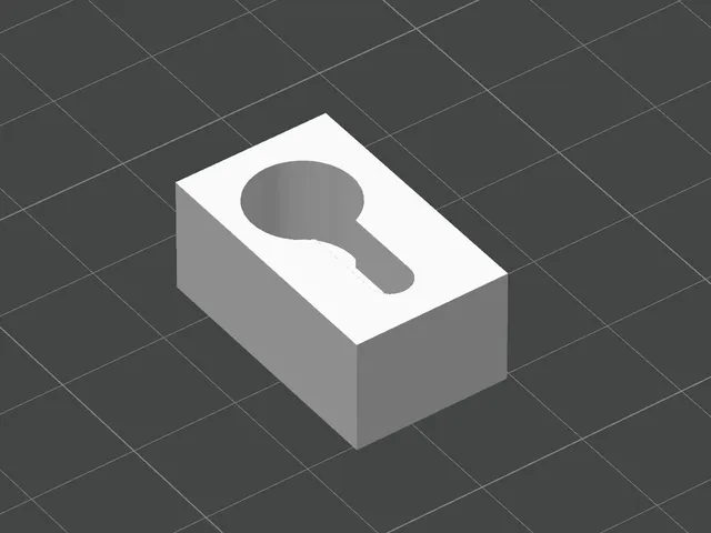Hole for screw
