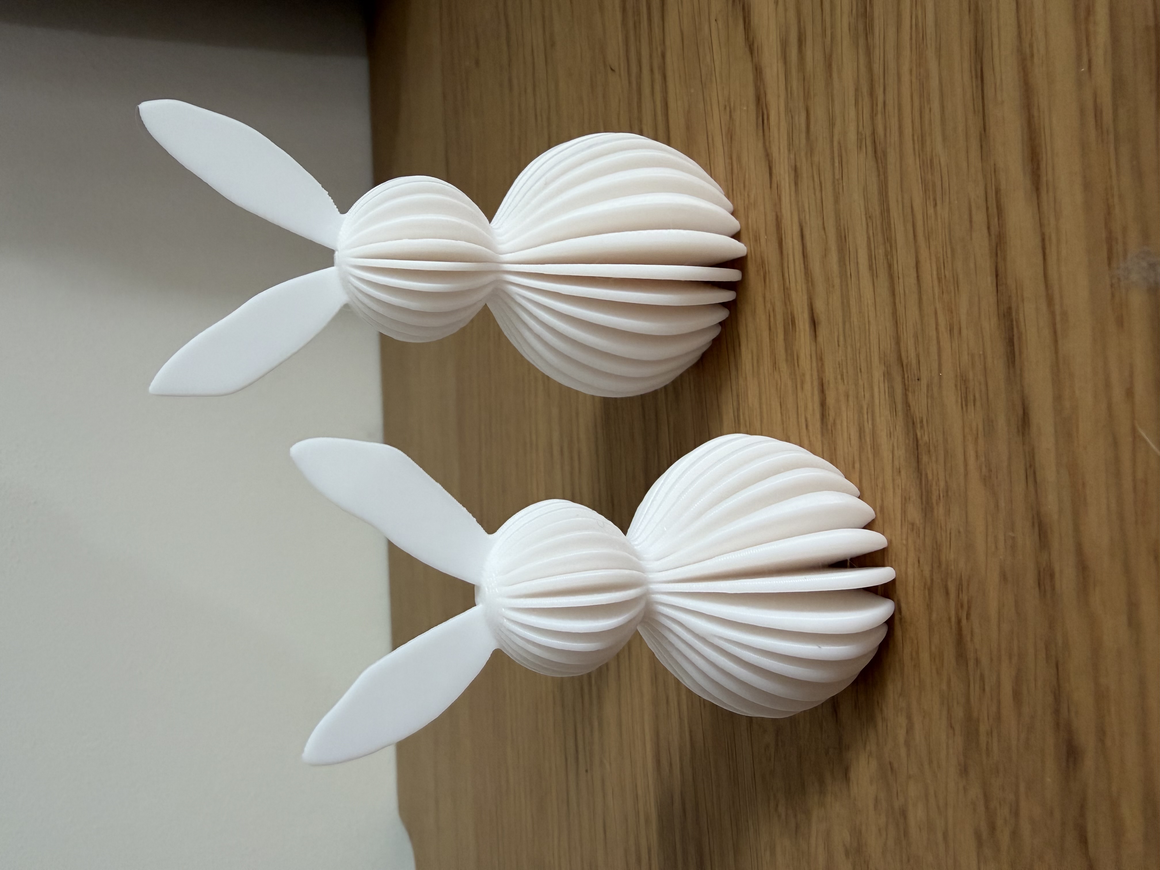 Ribbed bunnies - Easter docoration — miniatura 2