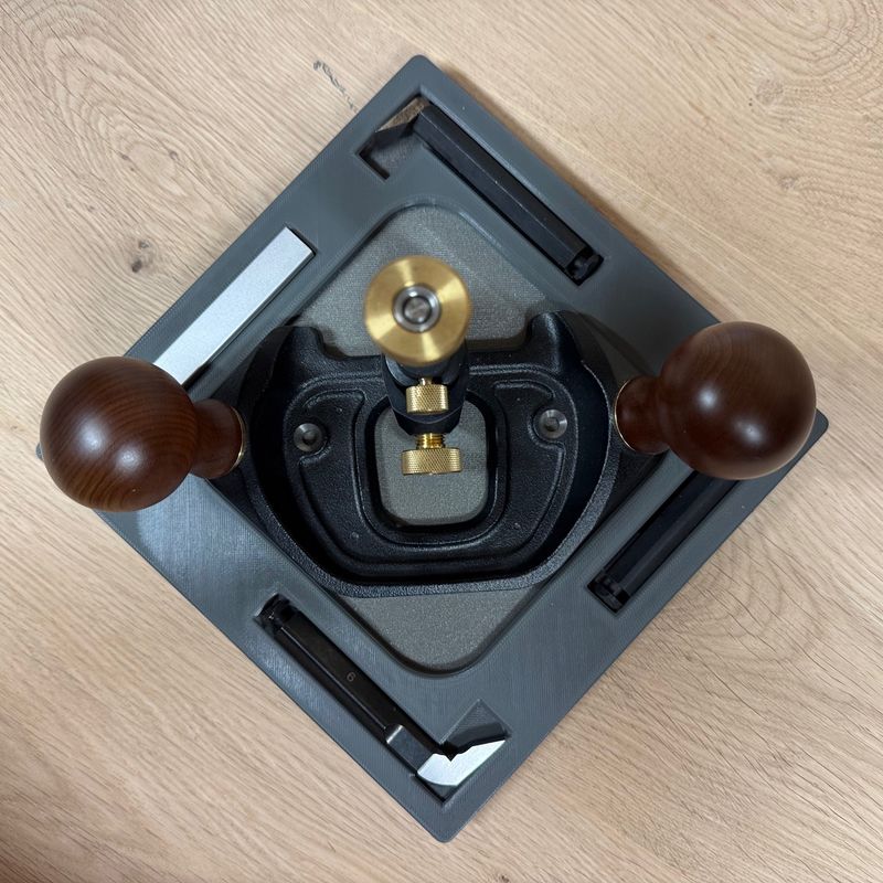 Gridfinity compatible tray for Veritas router plane by Fluk | Download ...