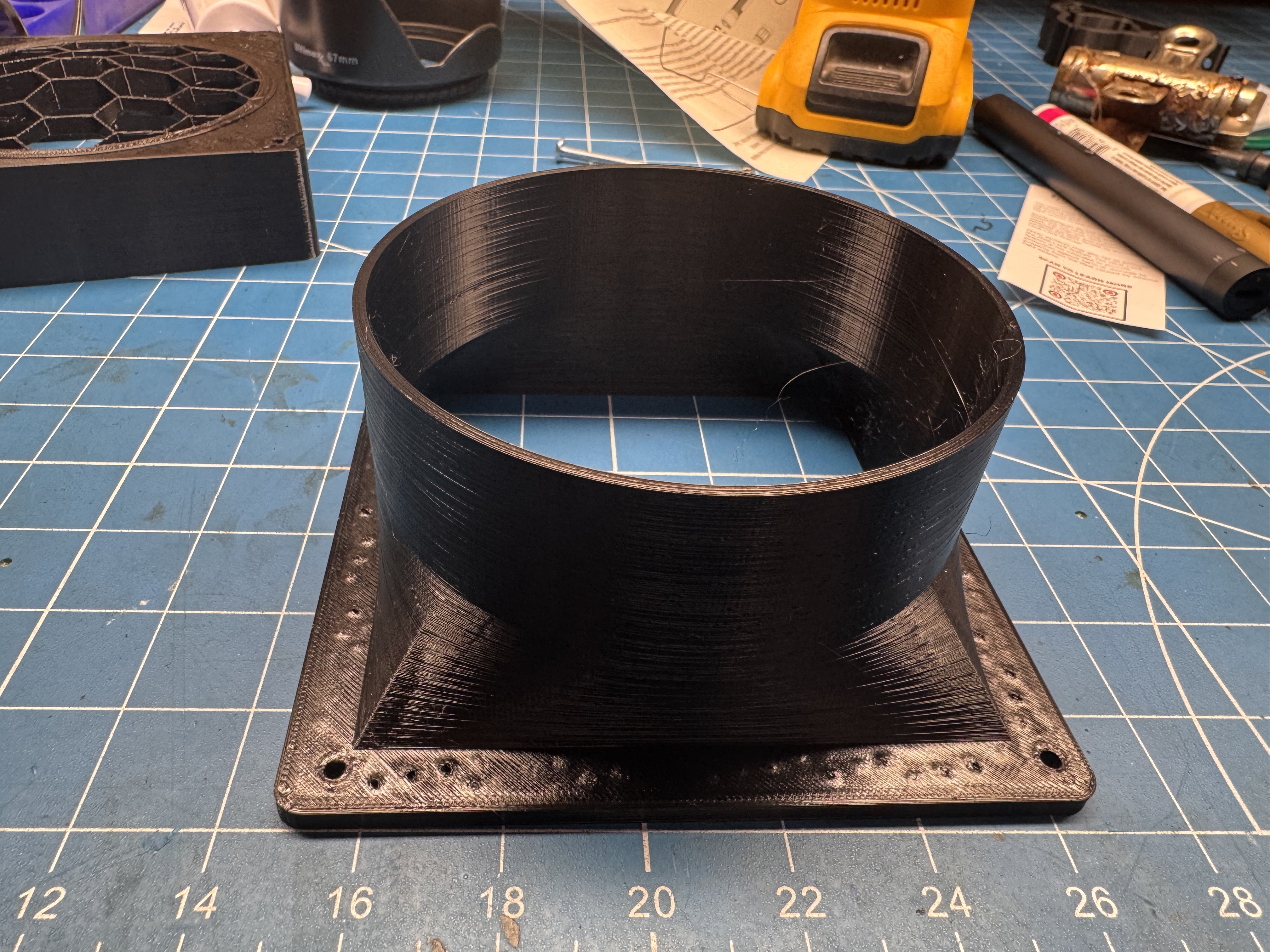 Eldred’s Workshop: Modular Ventilation System for 3D Printer Enclosures & Workbenches (4” Hose Ready) — miniatura 10