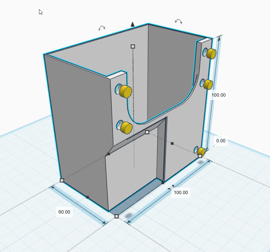 Anycubic Kobra S1 Magnetic Poop Container