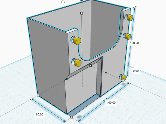 Anycubic Kobra S1 Magnetic Poop Container