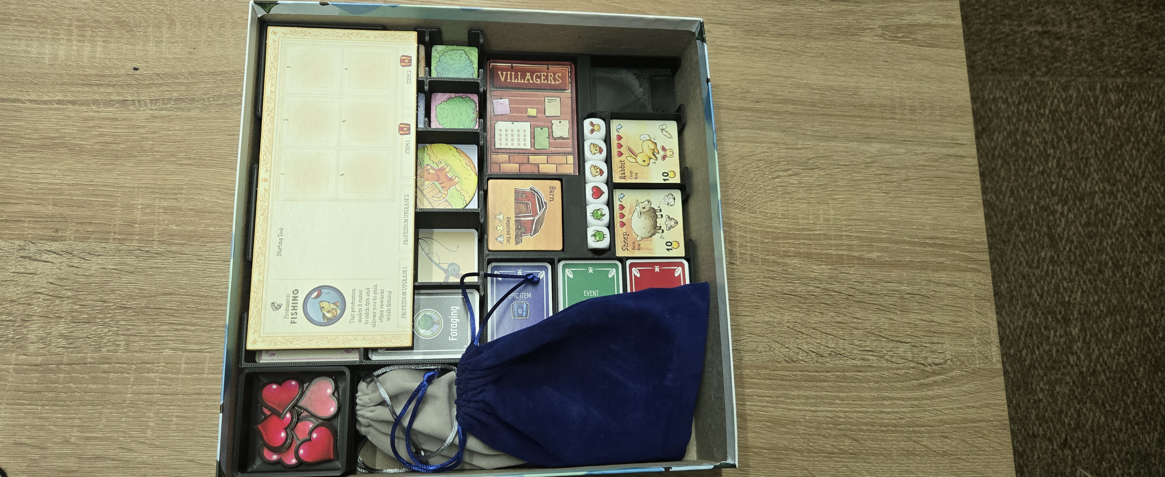 Stardew Valley Board Game Inserts - Remix