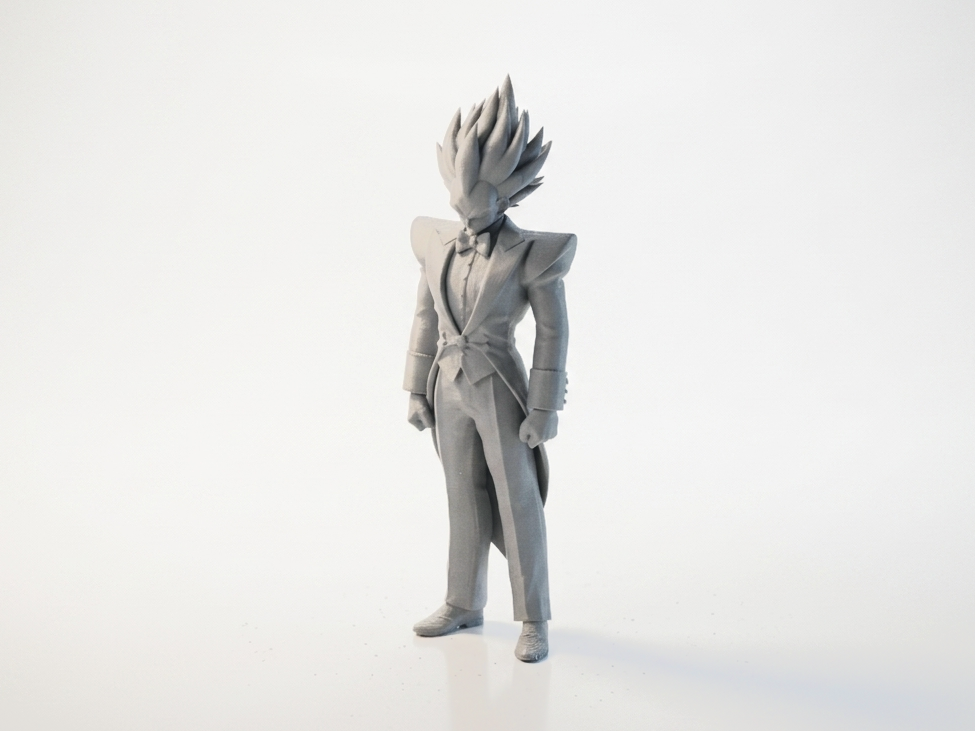 Dapper Vegeta Figurine Anime 3D Printable