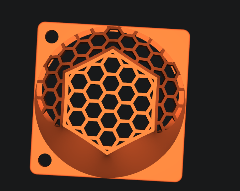 Prusa mk4 fan shroud / cover