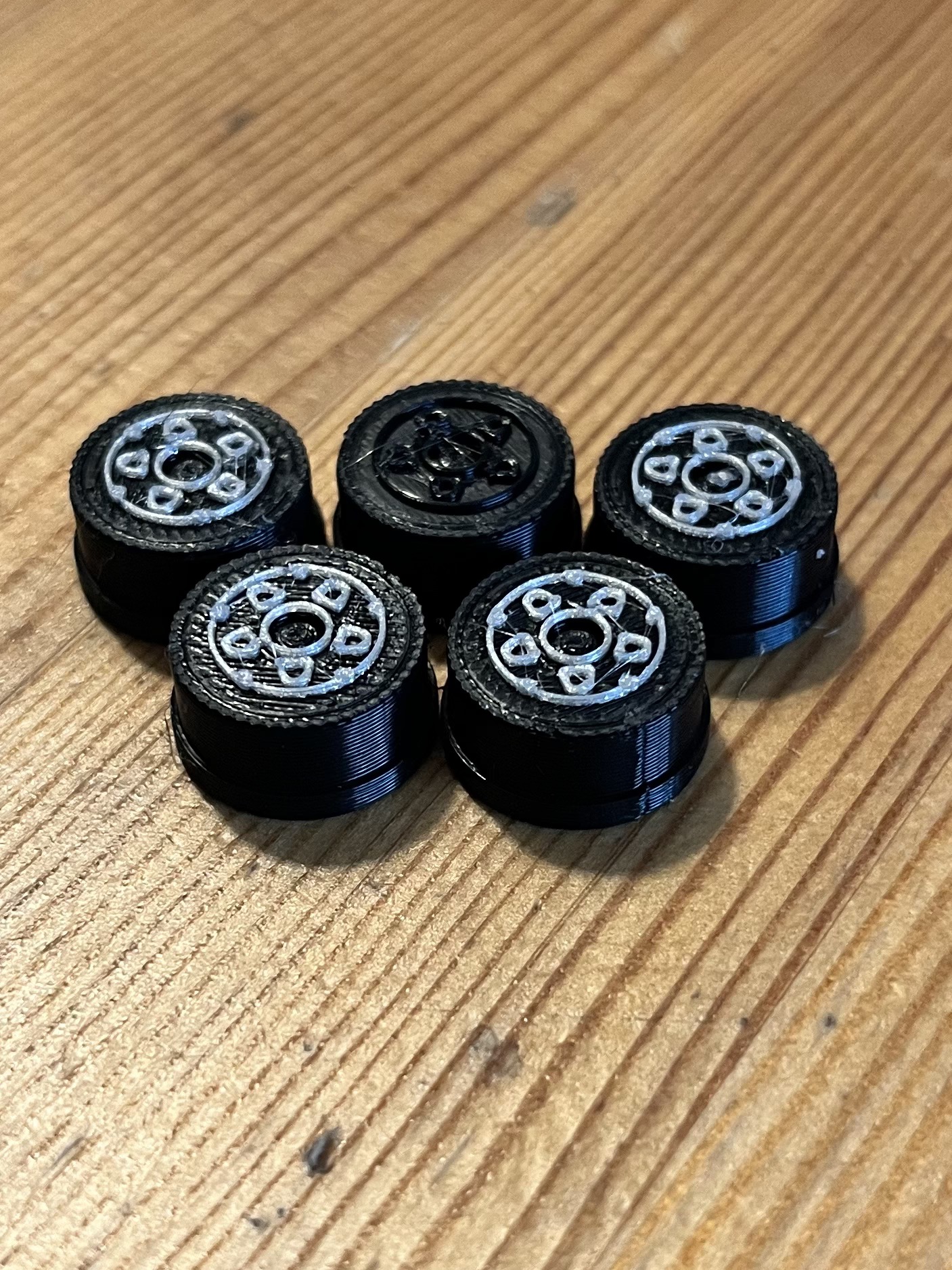 Display wheel for old Burago models