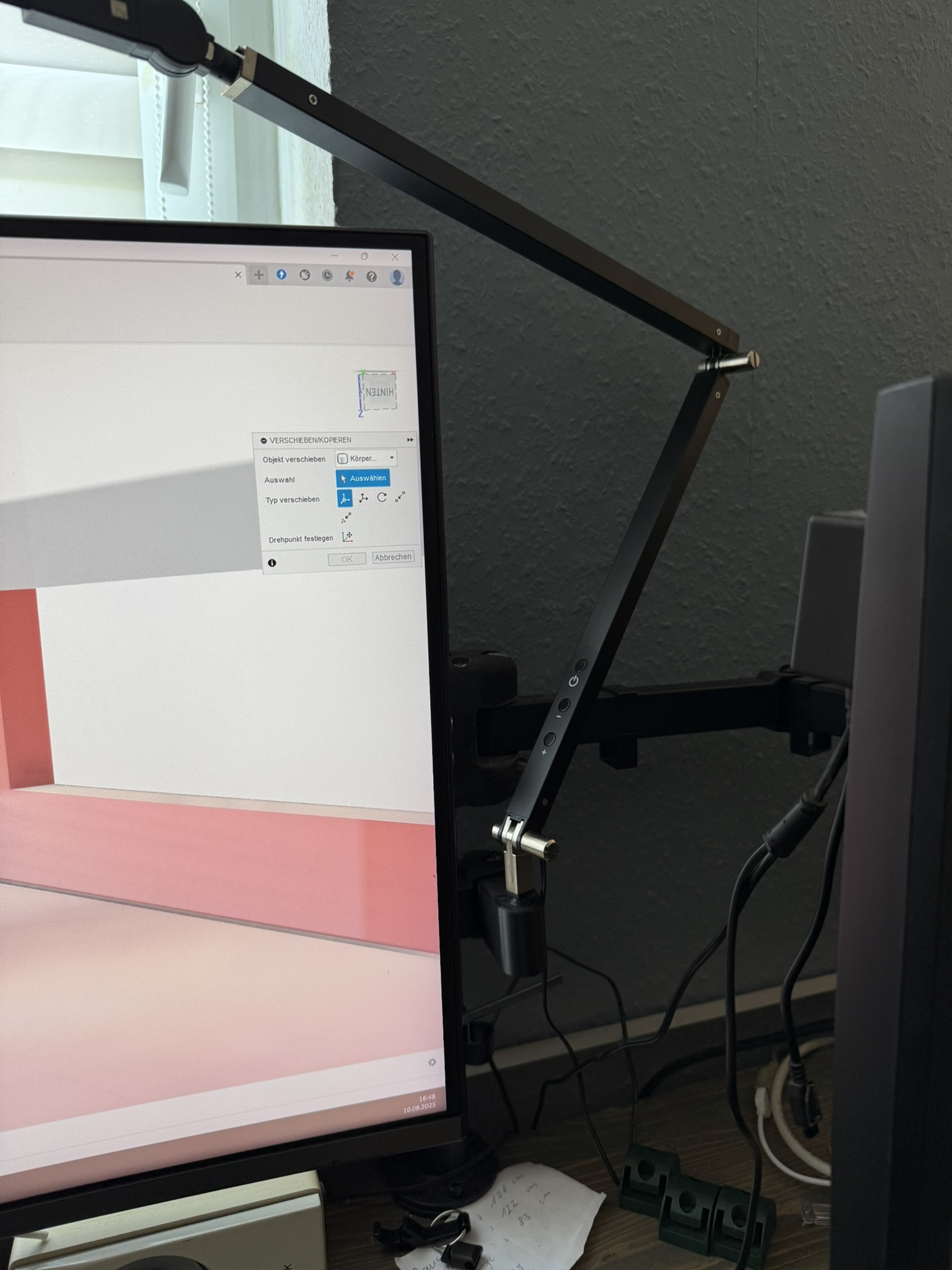 Deskmount Adapter für CASALUX LED Lampe