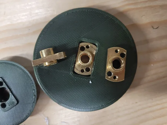 T8 Leadscrew Nut Thru Hole Drill Jig (square)