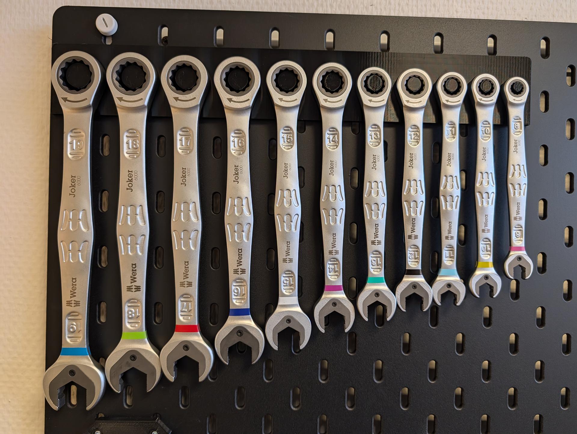 Wera Joker 11-spanner Skadis holder