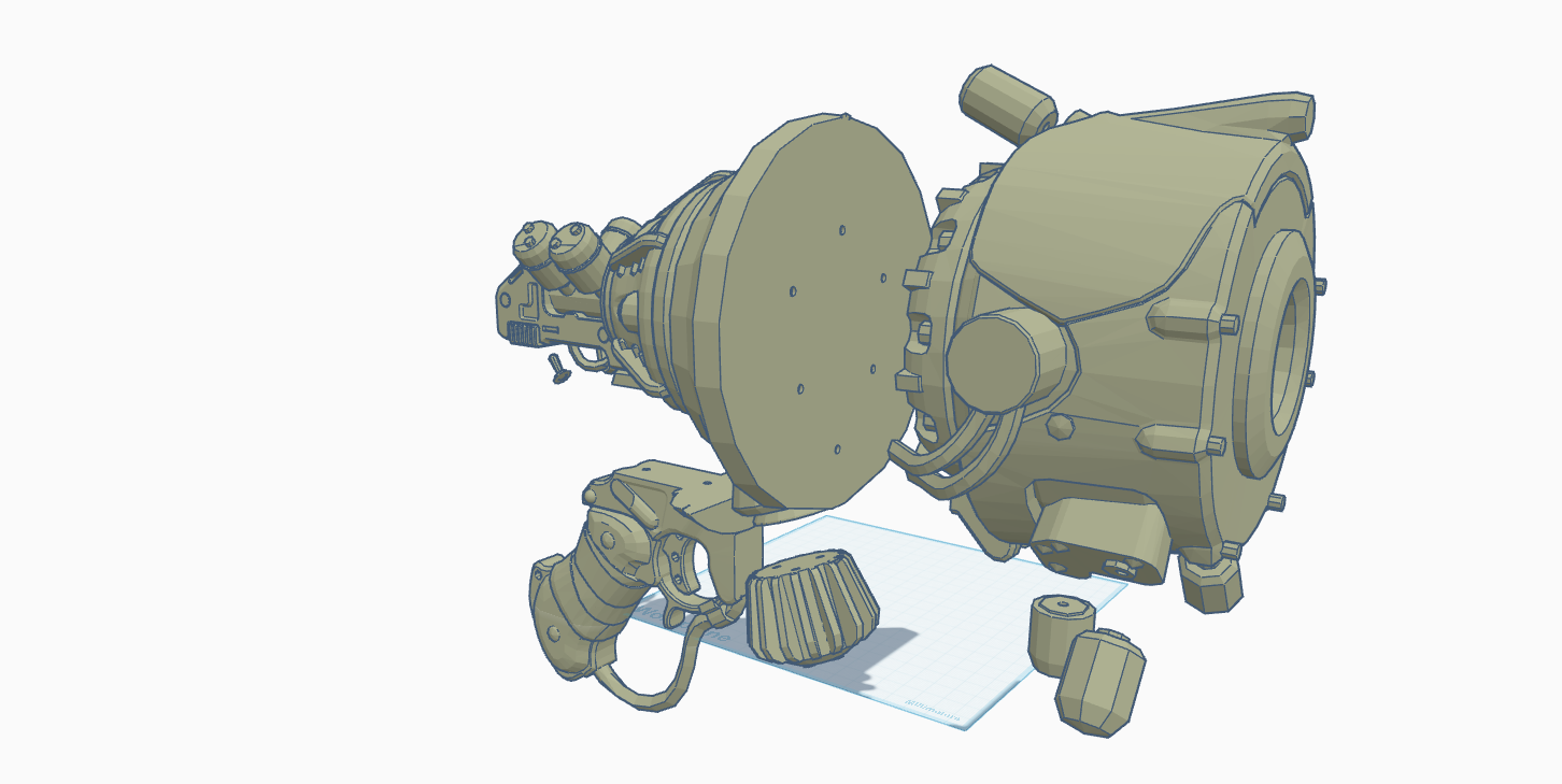 GKZ-45 MK3 Raygun - Pistol Model