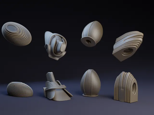 Nouveau/Deco Elegant Hercules DJ Knob Set