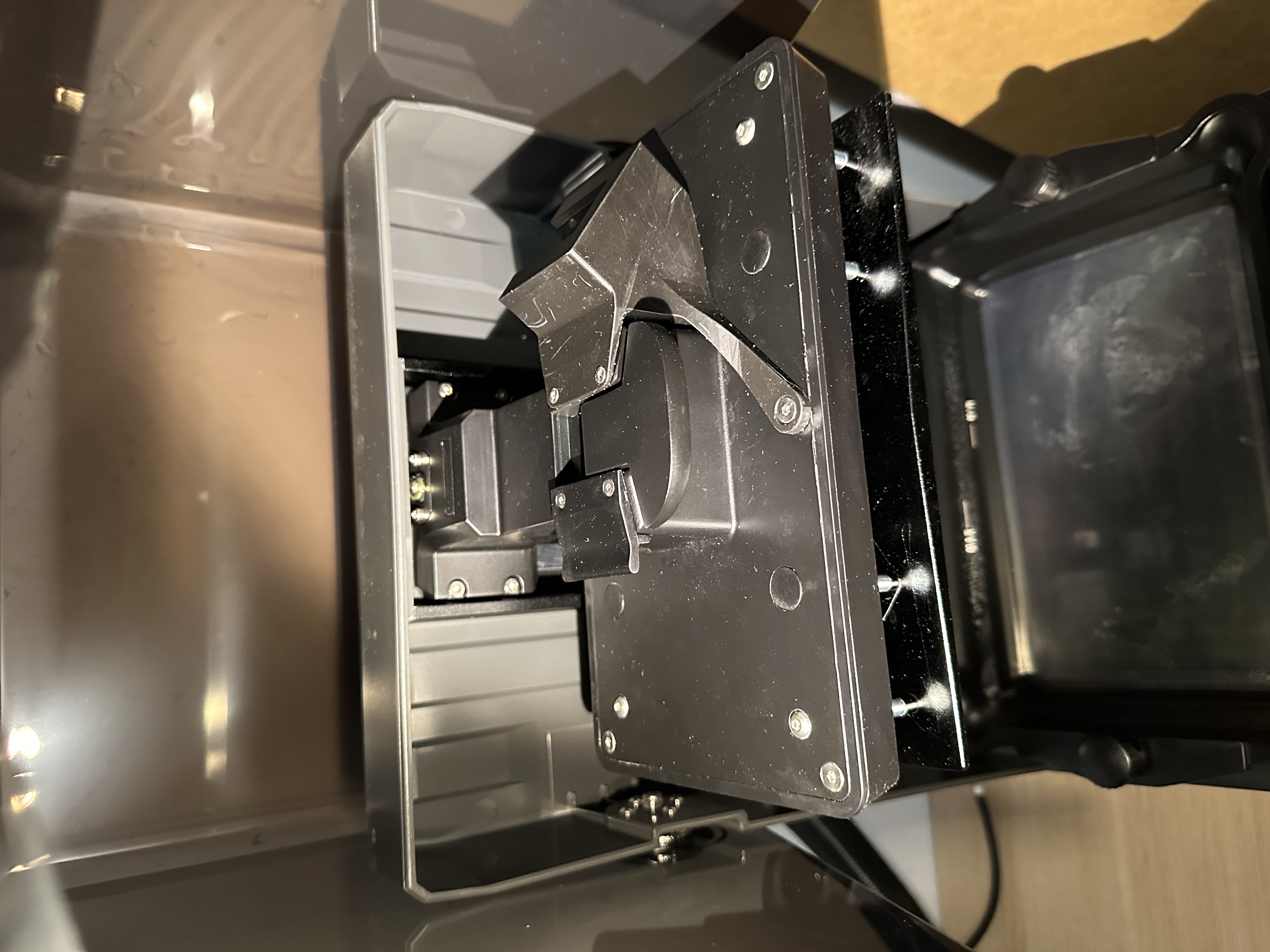 Elegoo Saturn Ultra 4 Buildplate holder permanently installed