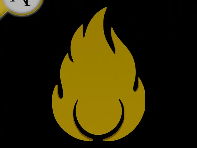 Simple Flame Symbol - 2D Art