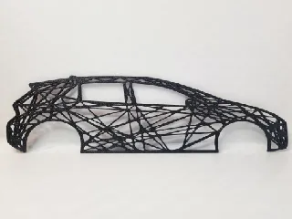 Cupra Born String Art