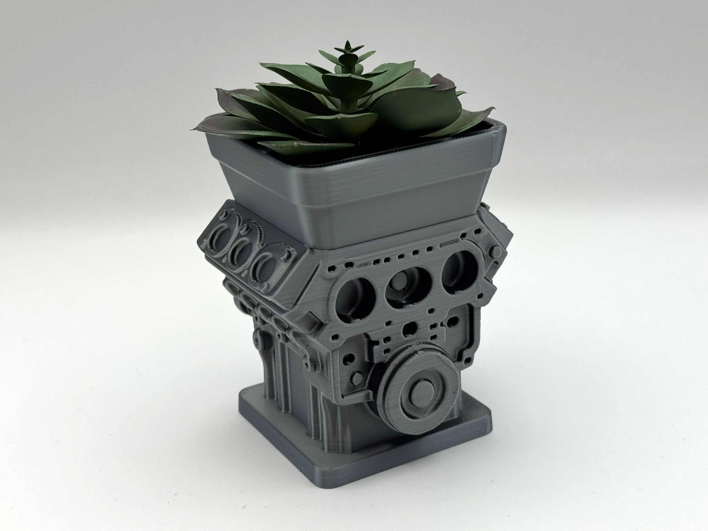 Engine Block Planter