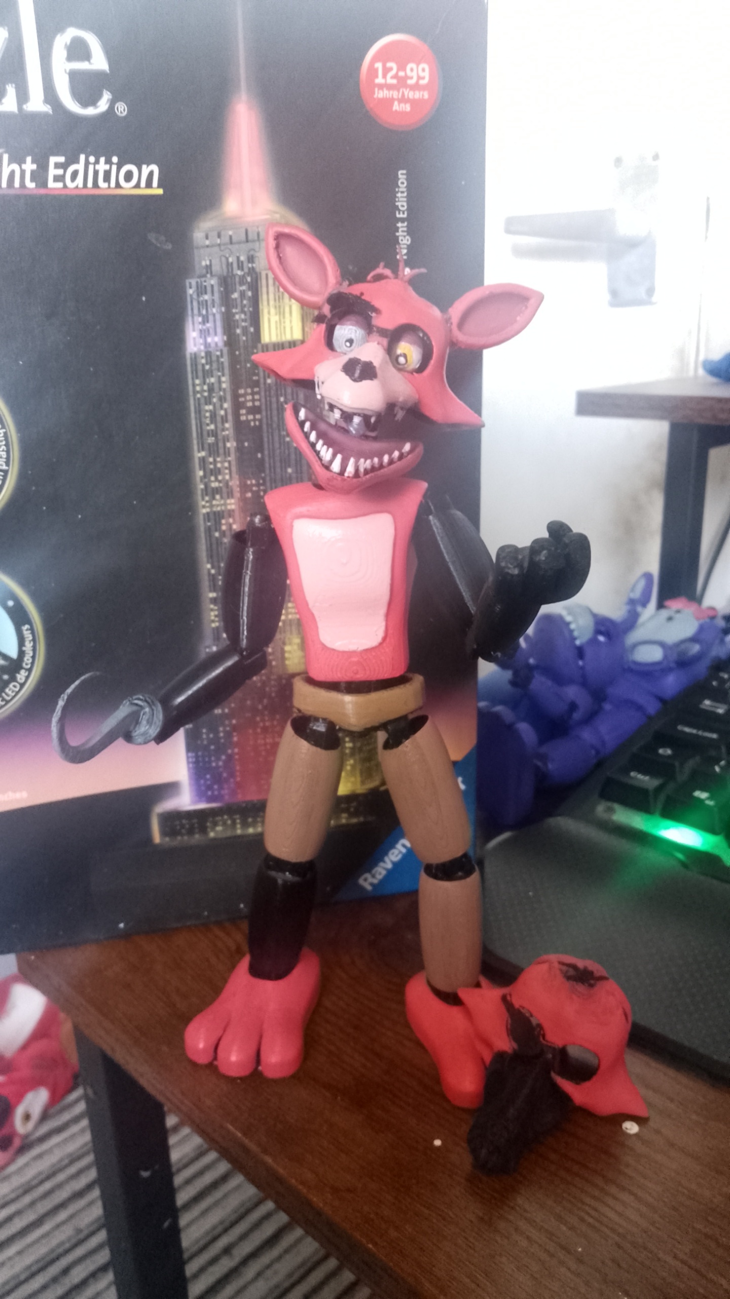 Retro Foxy articulated action figure