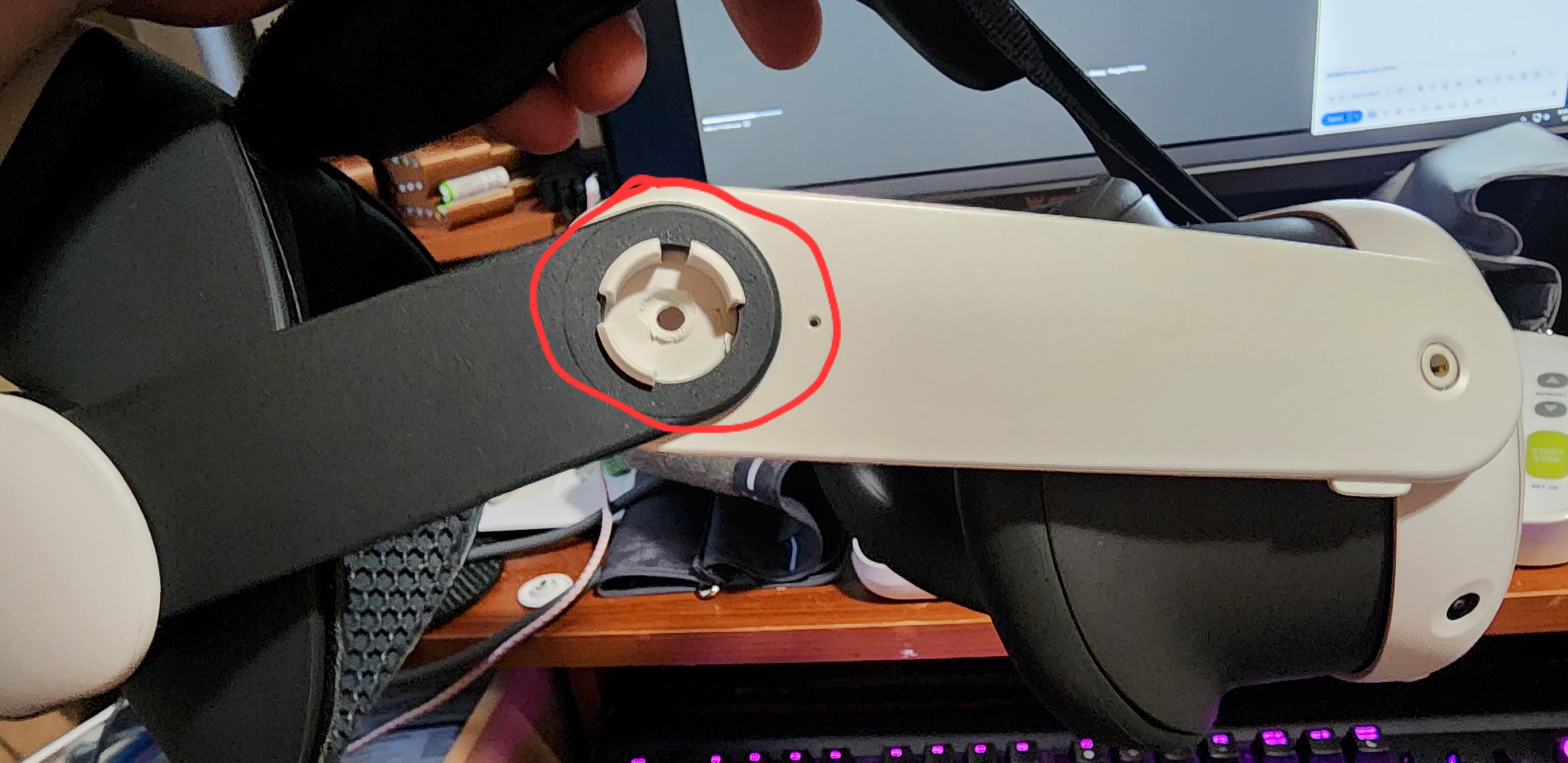 BOBOVR E3 Pro Headstrap Compatible Pivot