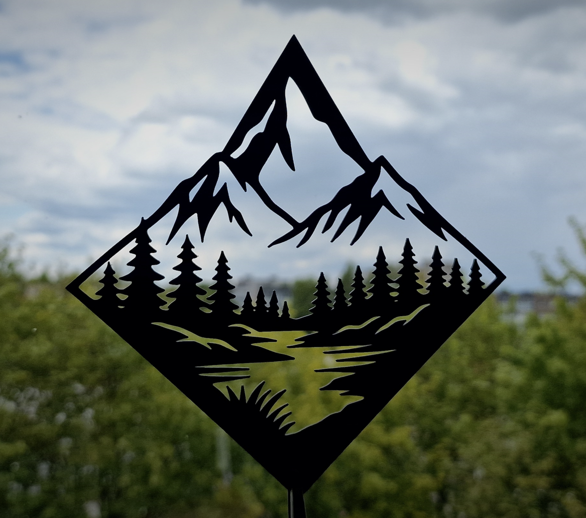 Mountain Landscape Wall Art