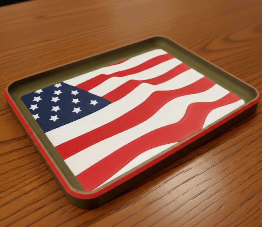 Flag EDC Tray