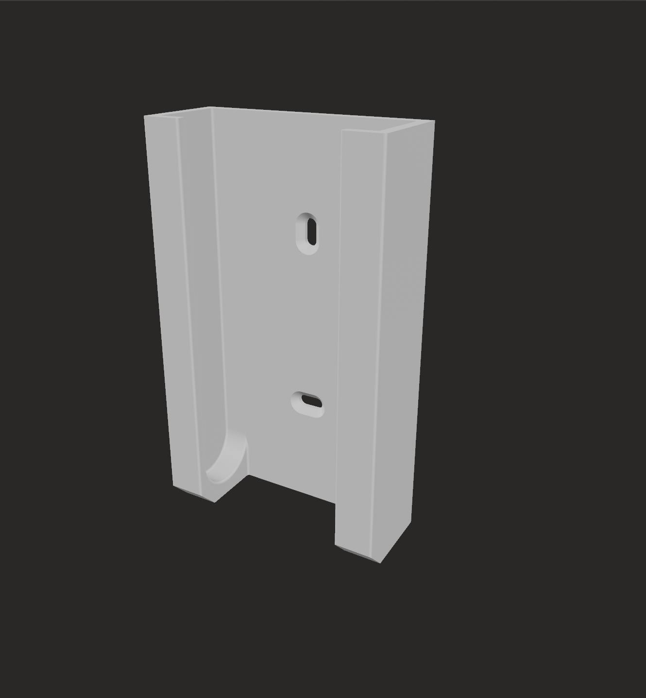 Dyson V12 wall mount (shorter)