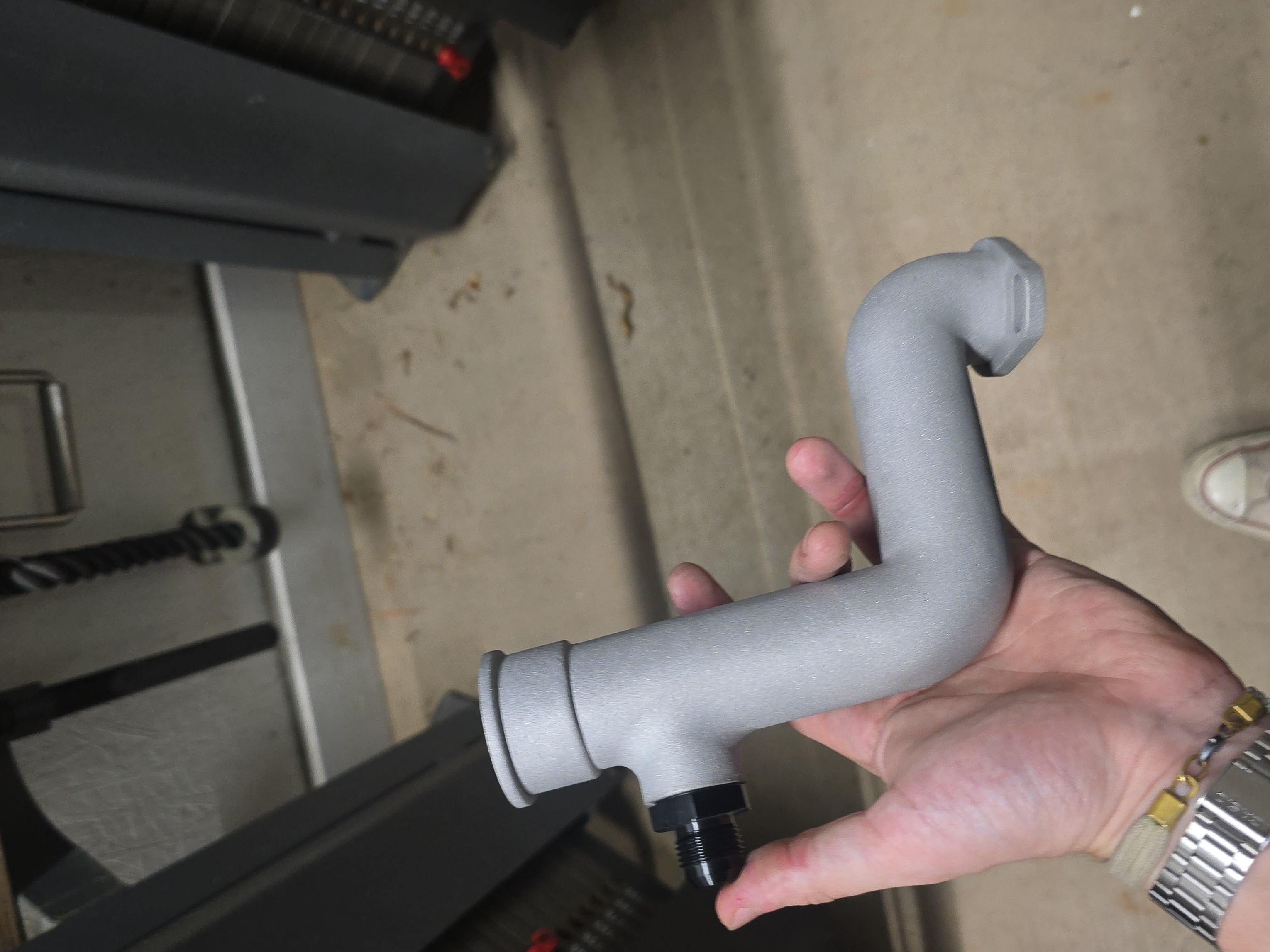 FD3S baffled oil filler neck