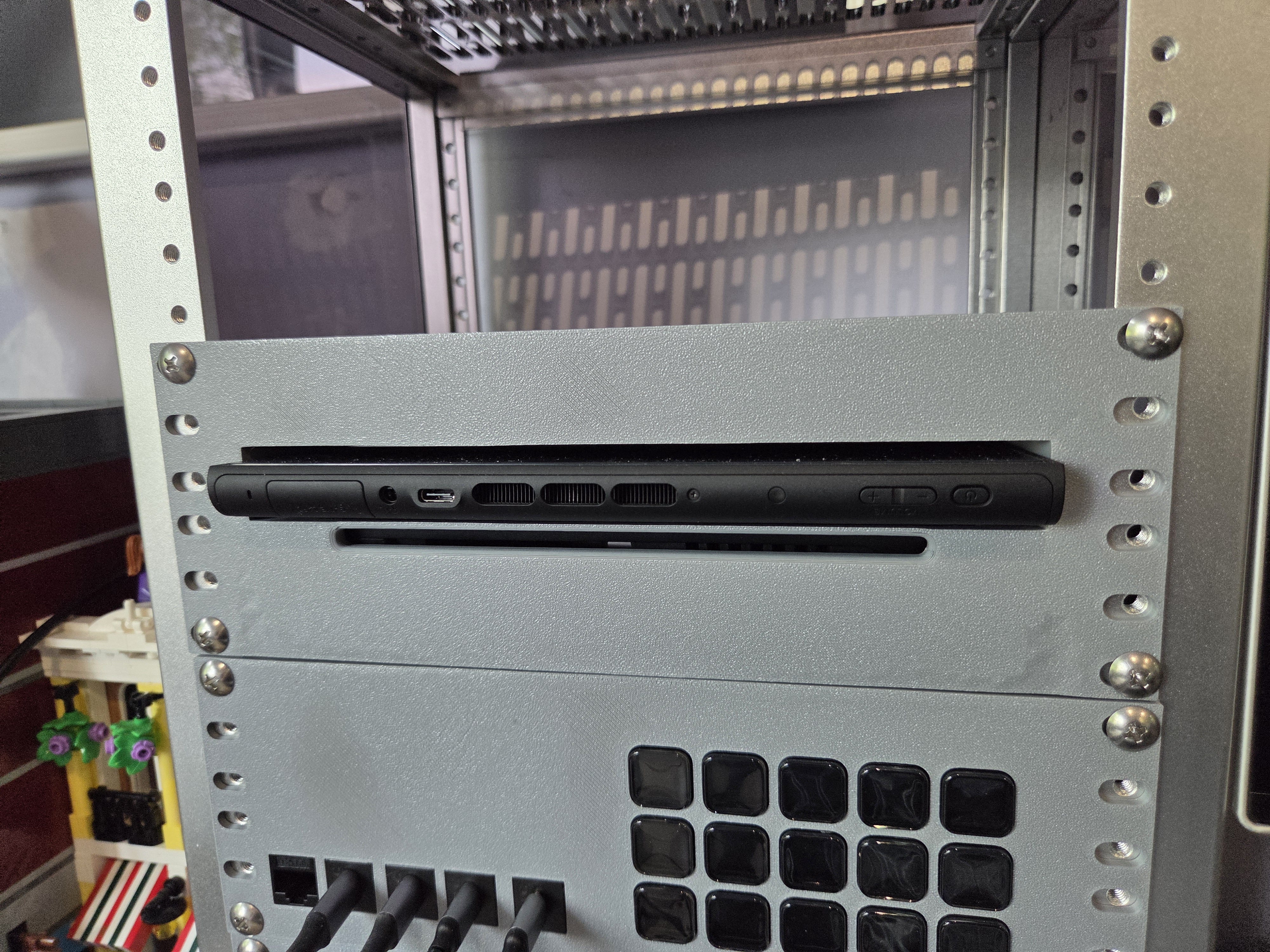 Nintendo Switch 2 10 Inch Rack Mount for Docking station.