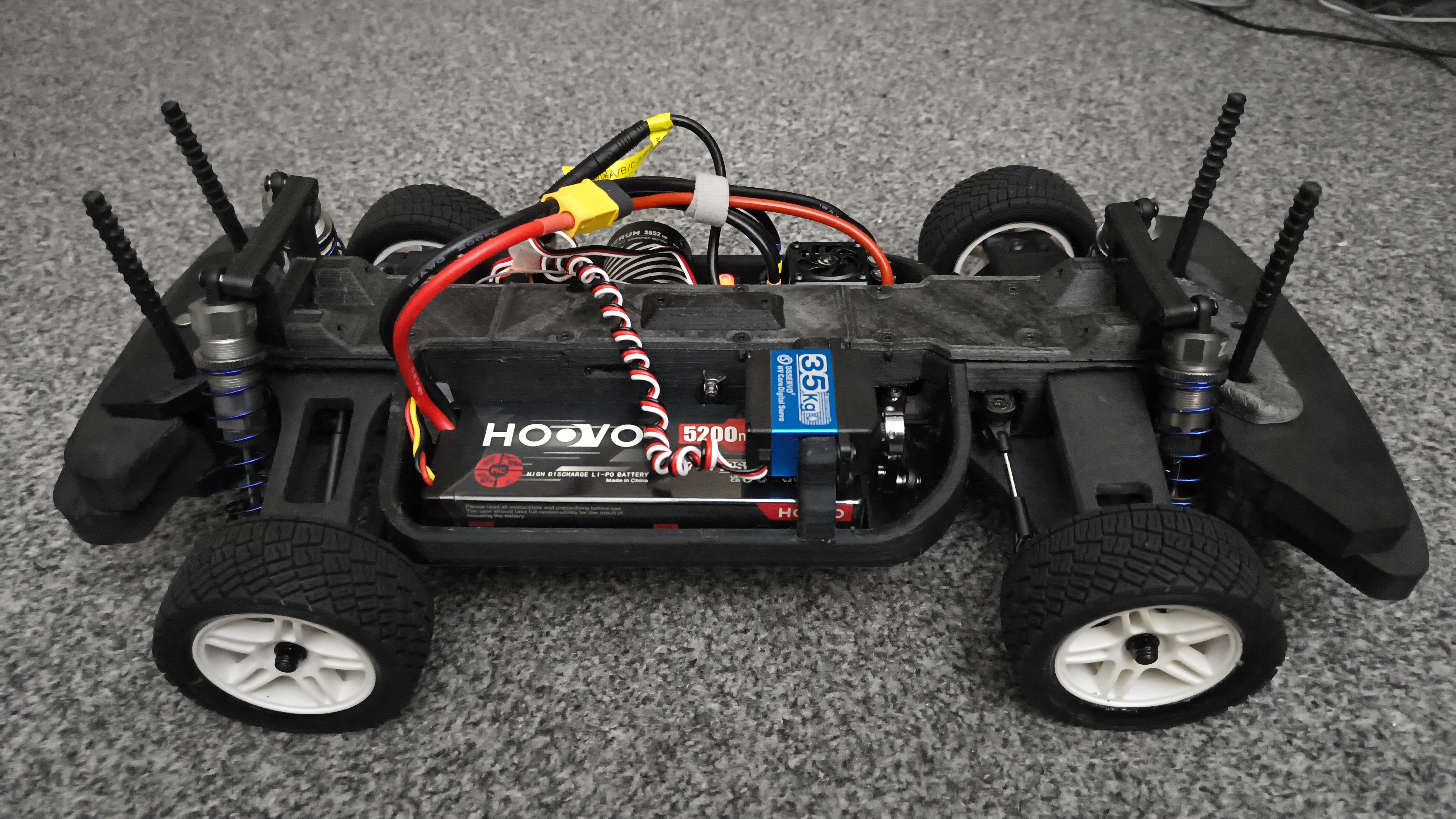 4wd Belted Rally Chassis 3.gen.
