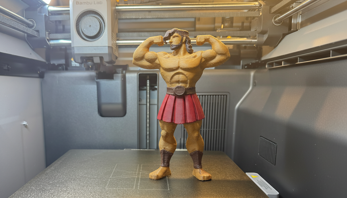 Hercules – Stylized Heroic Figure