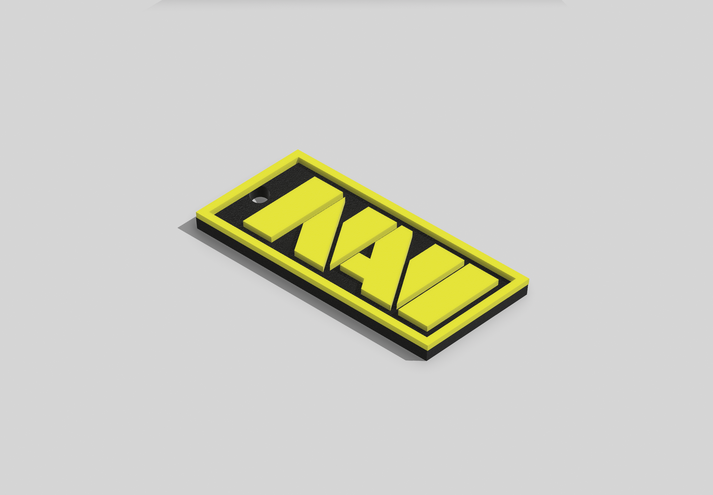 Natus Vincere (NAVI) Keychain – Easy Layer Swap Multi-Color