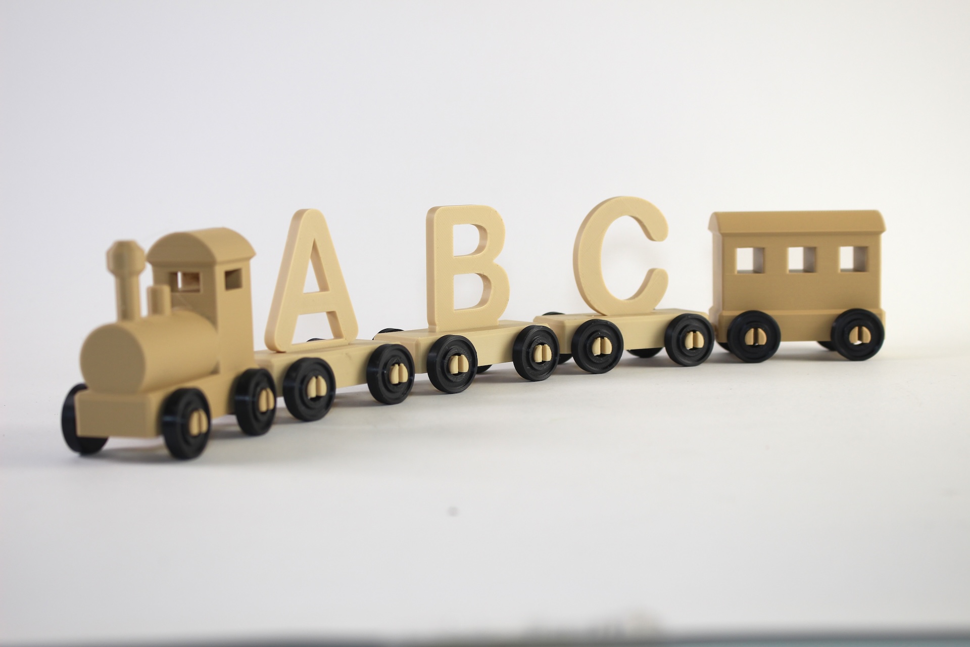 Letter Train - Customizable Alphabet
