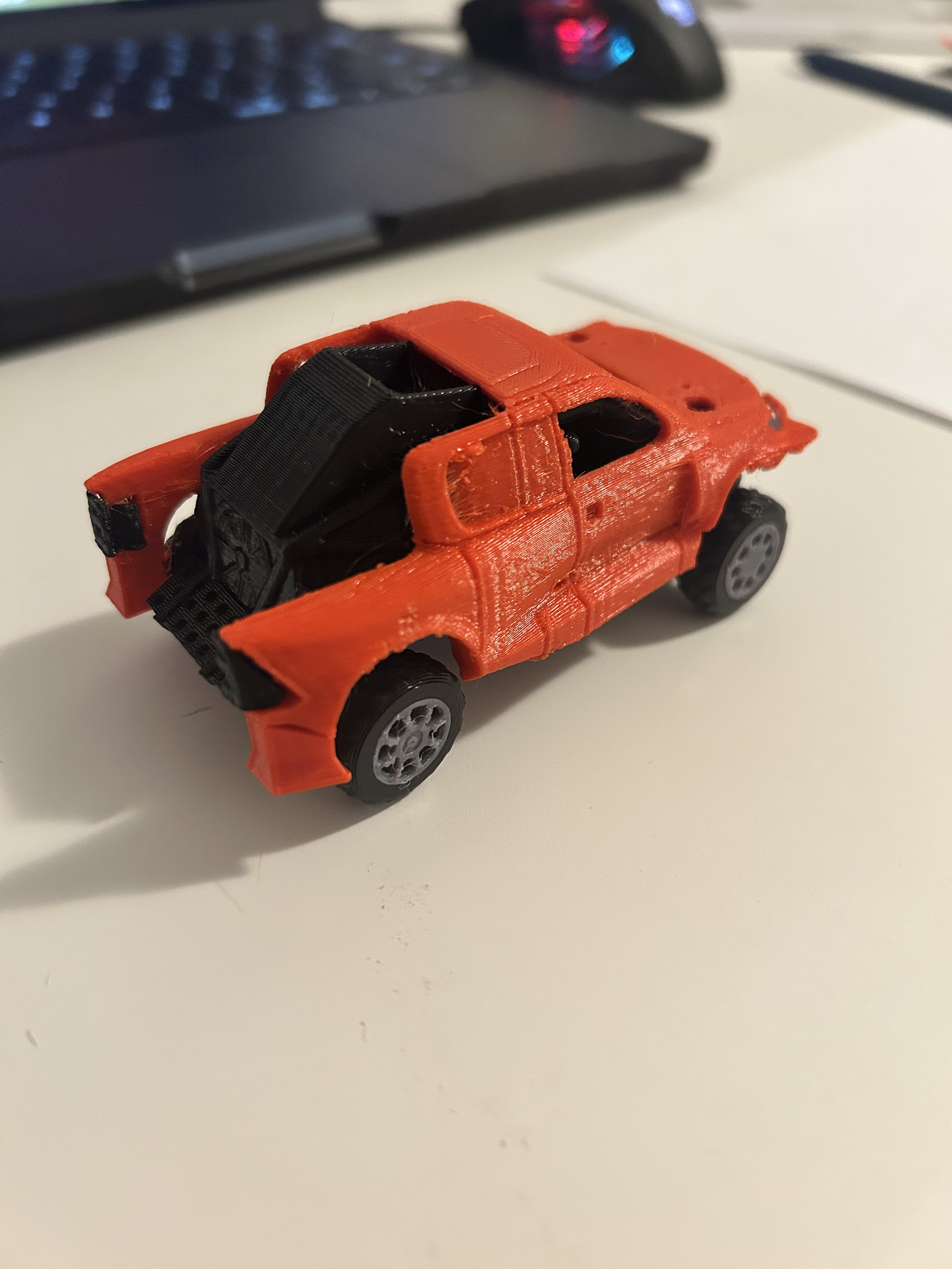 Toyota Hilux T1+ Combined Body 3D model thumbnail