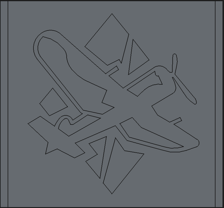 War Thunder Deco Plate 3D model
