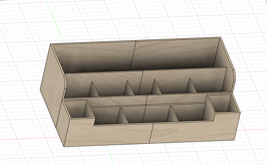 ORGANIZZATORE GT575 3D model