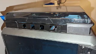 Ventable panels for K1C hinged lid riser