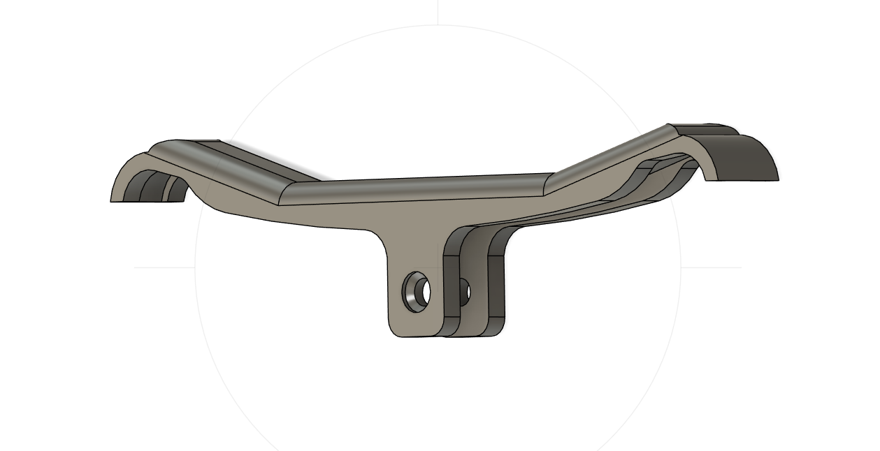 XRAY XB2 2026 6-dot Shock Tower Cover