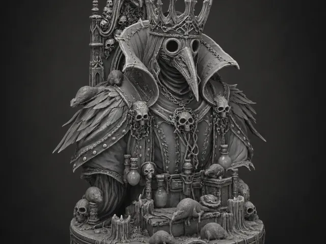 Plague King Bust