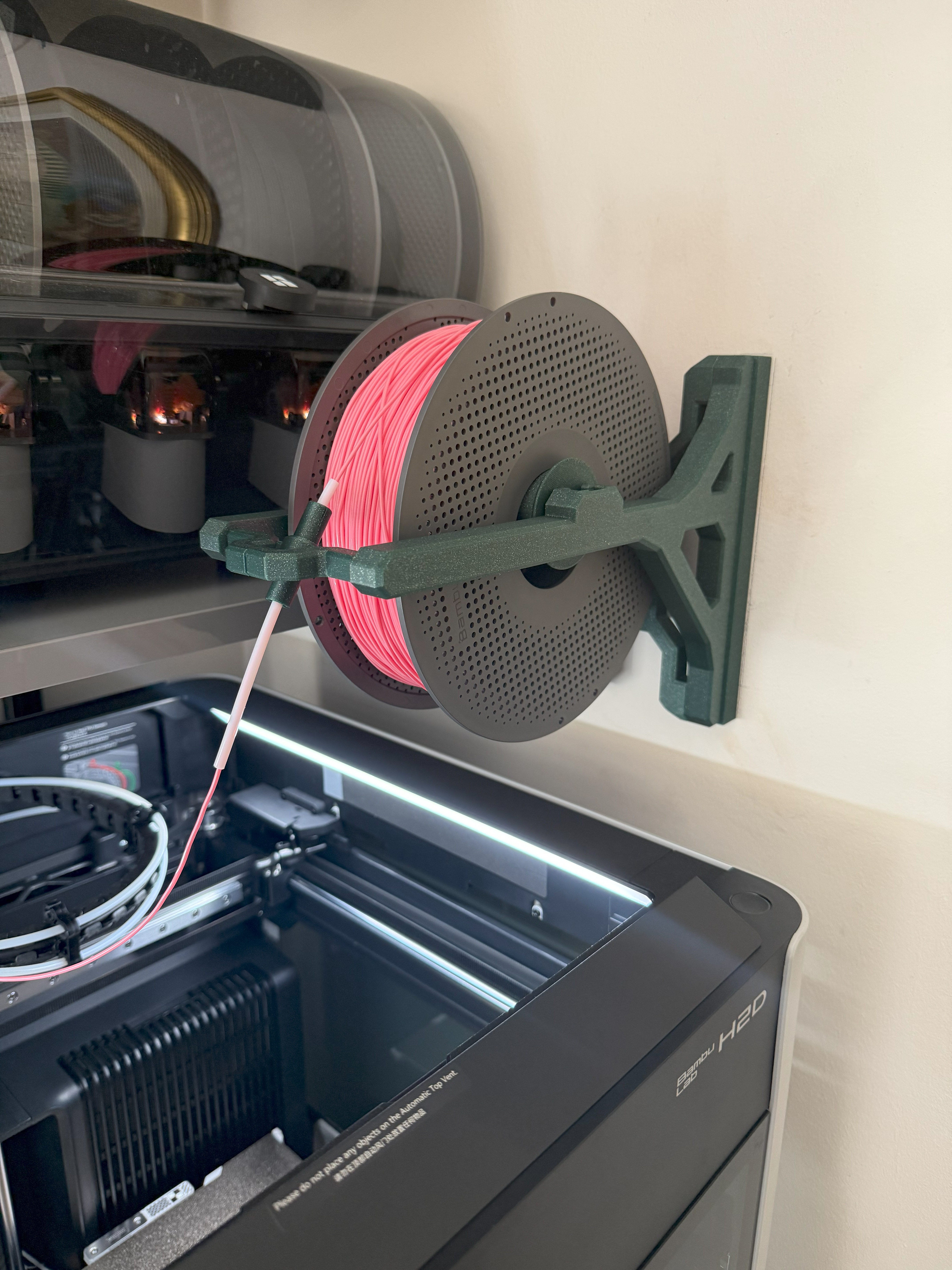 Removable Wall Mounted Spool Holder