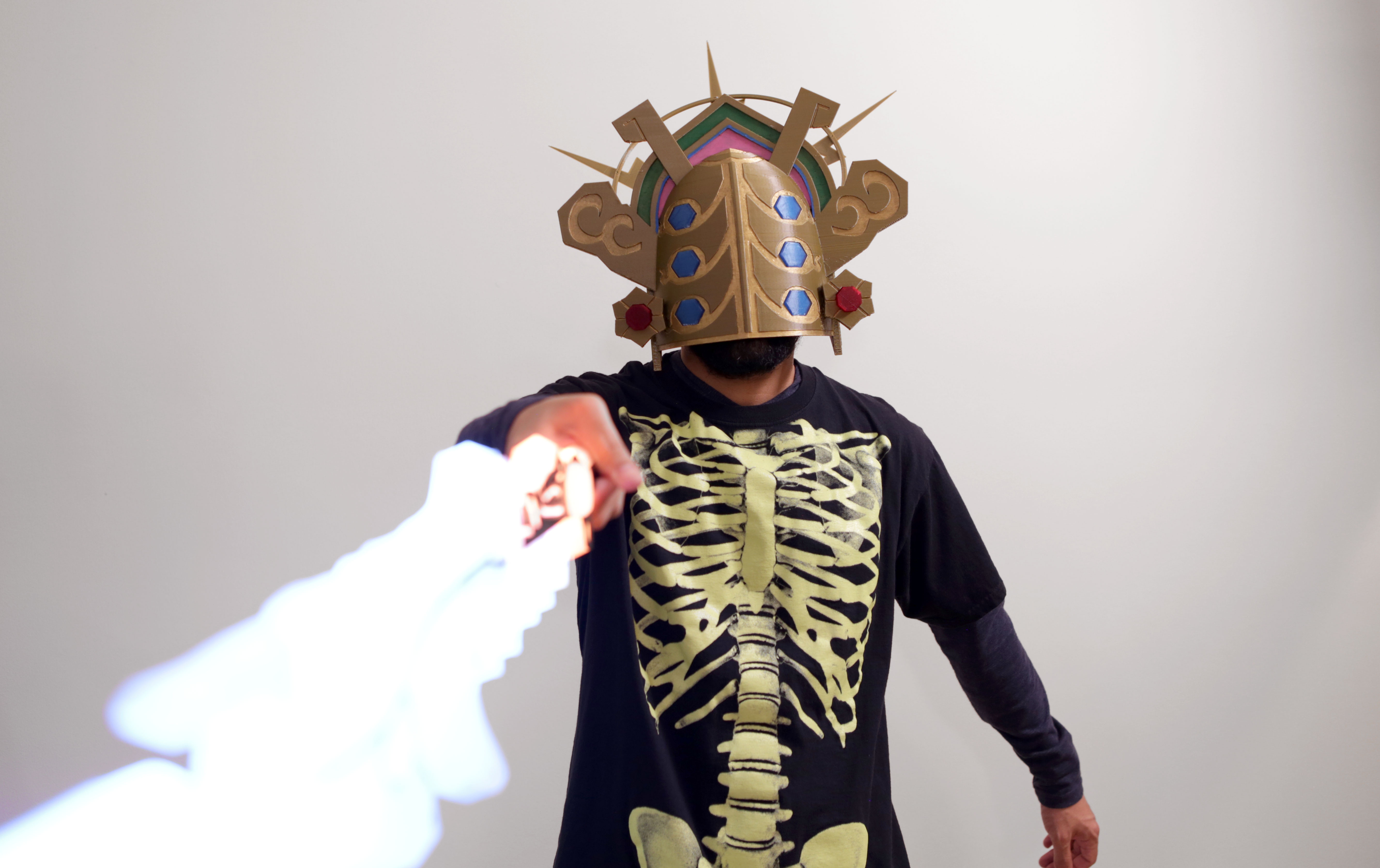 Thunder Helm Zelda Breath of The Wild by Adafruit Download free STL