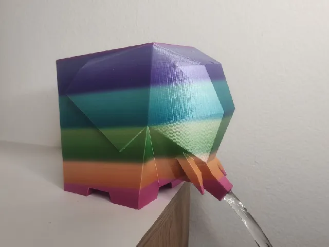 Cute elephant cup