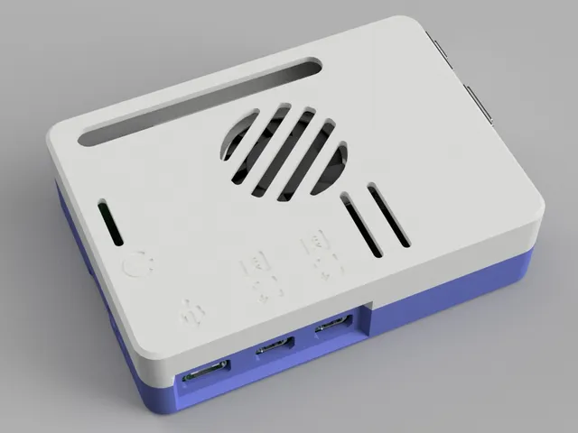 Raspberry Pi 5 Case - Adafruit Design - Update of Remix (RPi5)