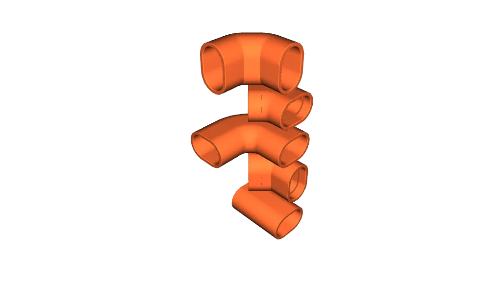 16mm Oval Conduit Connectors by Stoo | Download free STL model ...