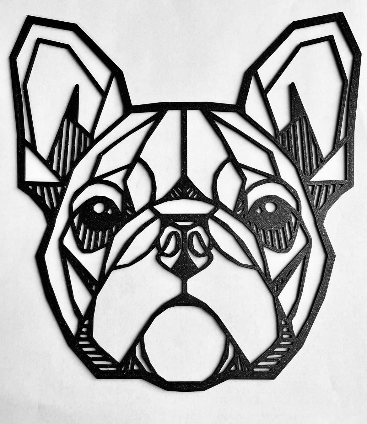 French Bulldog Wall Decor by SoB Download free STL model