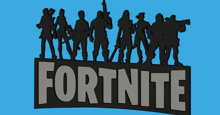 fortnite wallart by Ts3D | Download free STL model | Printables.com