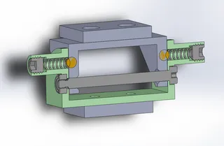 Trunion Mount with Detents