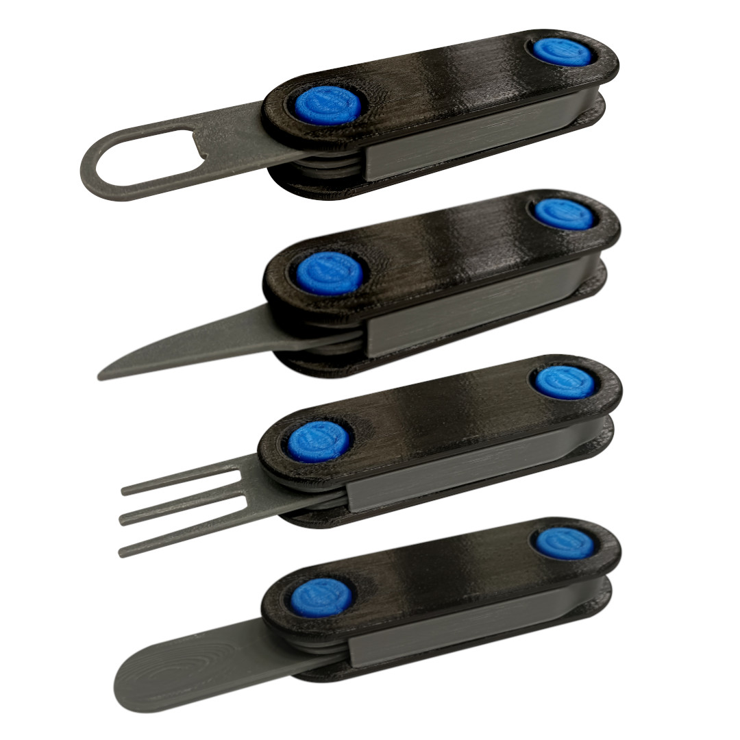 Swiss Cutlery Set by Ester Sanz | Download free STL model | Printables.com
